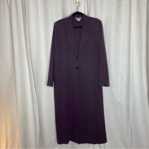 IC Collection Purple Duster Coat